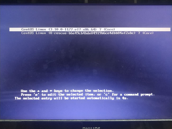 IBM服务器安装CENTOS