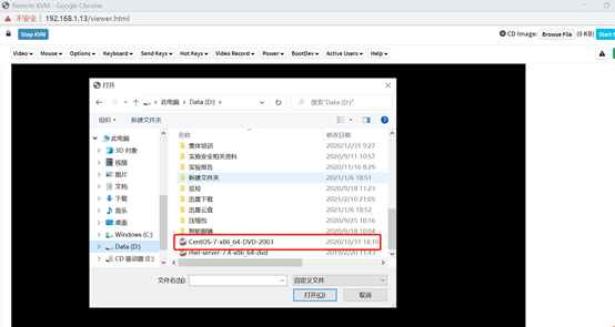 使用IPMI挂载系统镜像的方法