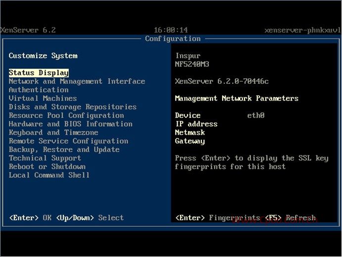 Citrix XenServer 6.2系统安装步骤 Citrix XenServer 6.2系统安装步骤
