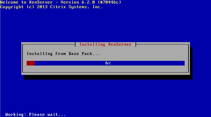 Citrix XenServer 6.2系统安装步骤 Citrix XenServer 6.2系统安装步骤