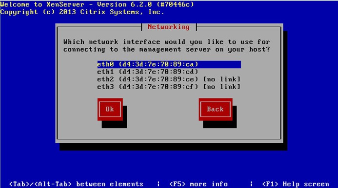 Citrix XenServer 6.2系统安装步骤 Citrix XenServer 6.2系统安装步骤