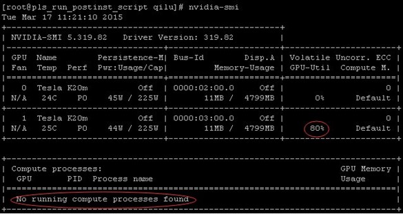 NVIDIA GPU空载情况下GPU占用率高的问题