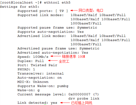 Linux系统下使用ethtool命令定位网口位置的方法 Linux系统下使用ethtool命令定位网口位置的方法
