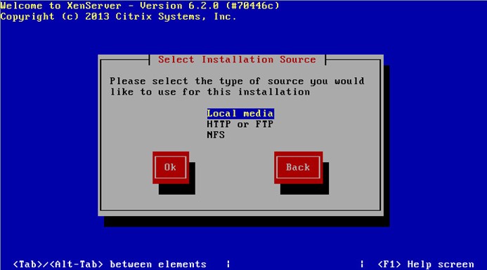 Citrix XenServer 6.2系统安装步骤 Citrix XenServer 6.2系统安装步骤