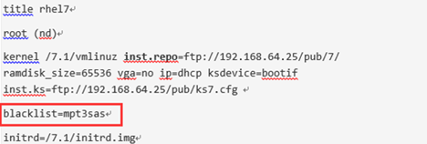 M5机型板载intelRAID卡与外接SAS卡共存产生乱序问题 M5机型板载intelRAID卡与外接SAS卡共存产生乱序问题