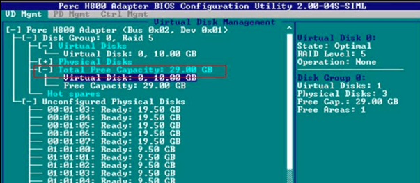 Dell H300/6i/6iR/H700/H800阵列卡配置