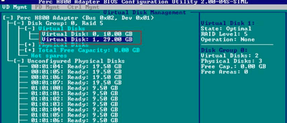 Dell H300/6i/6iR/H700/H800阵列卡配置
