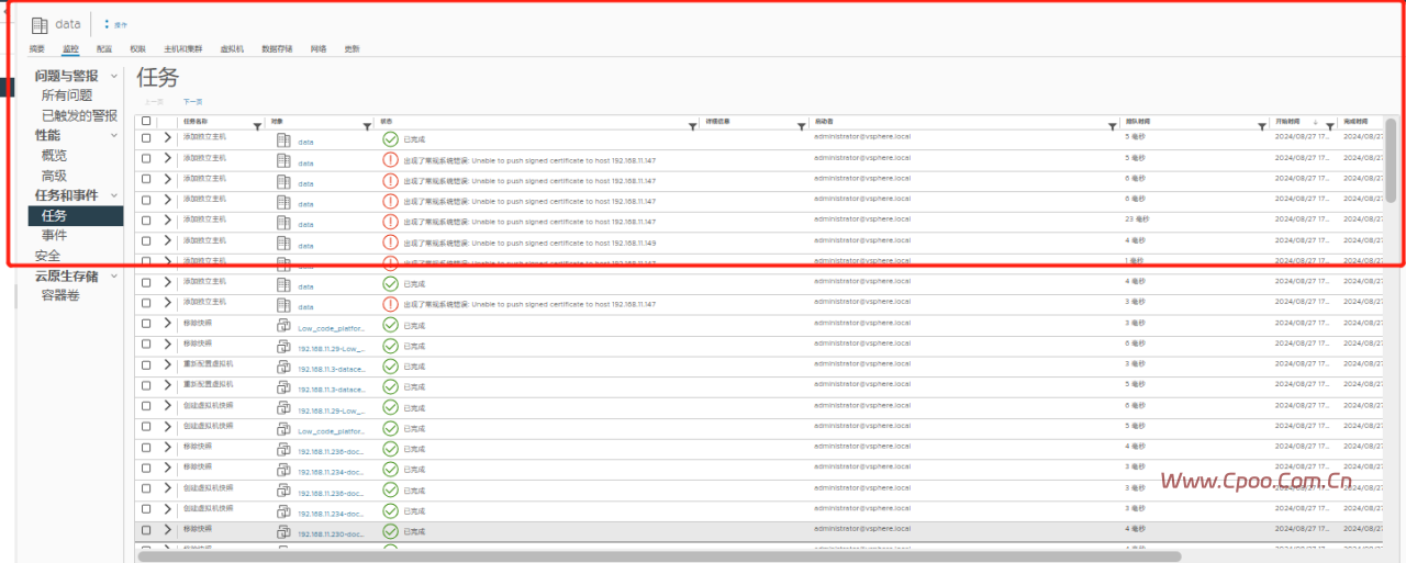 vCenter 7 8 Unable to push signed certificate to host IP