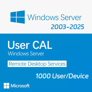 Remote Desktop Services远程桌面RDS 1000用户激活授权码