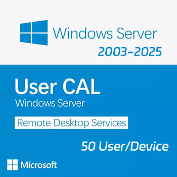 Remote Desktop Services远程桌面RDS 50用户激活授权码